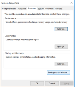 Windows Setting JAVA_HOME Step 3