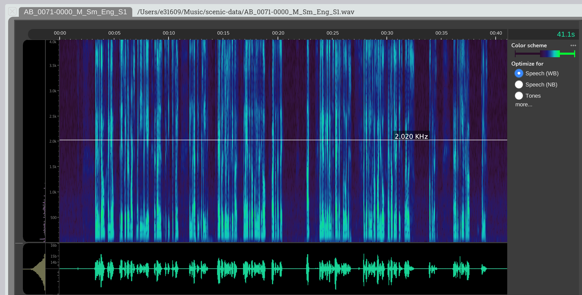 Spectogram 2