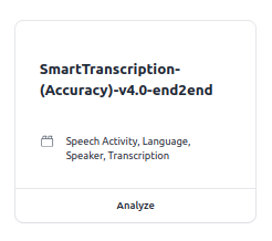 Analyze Button
