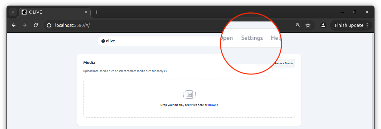Raven Menu Highlighted