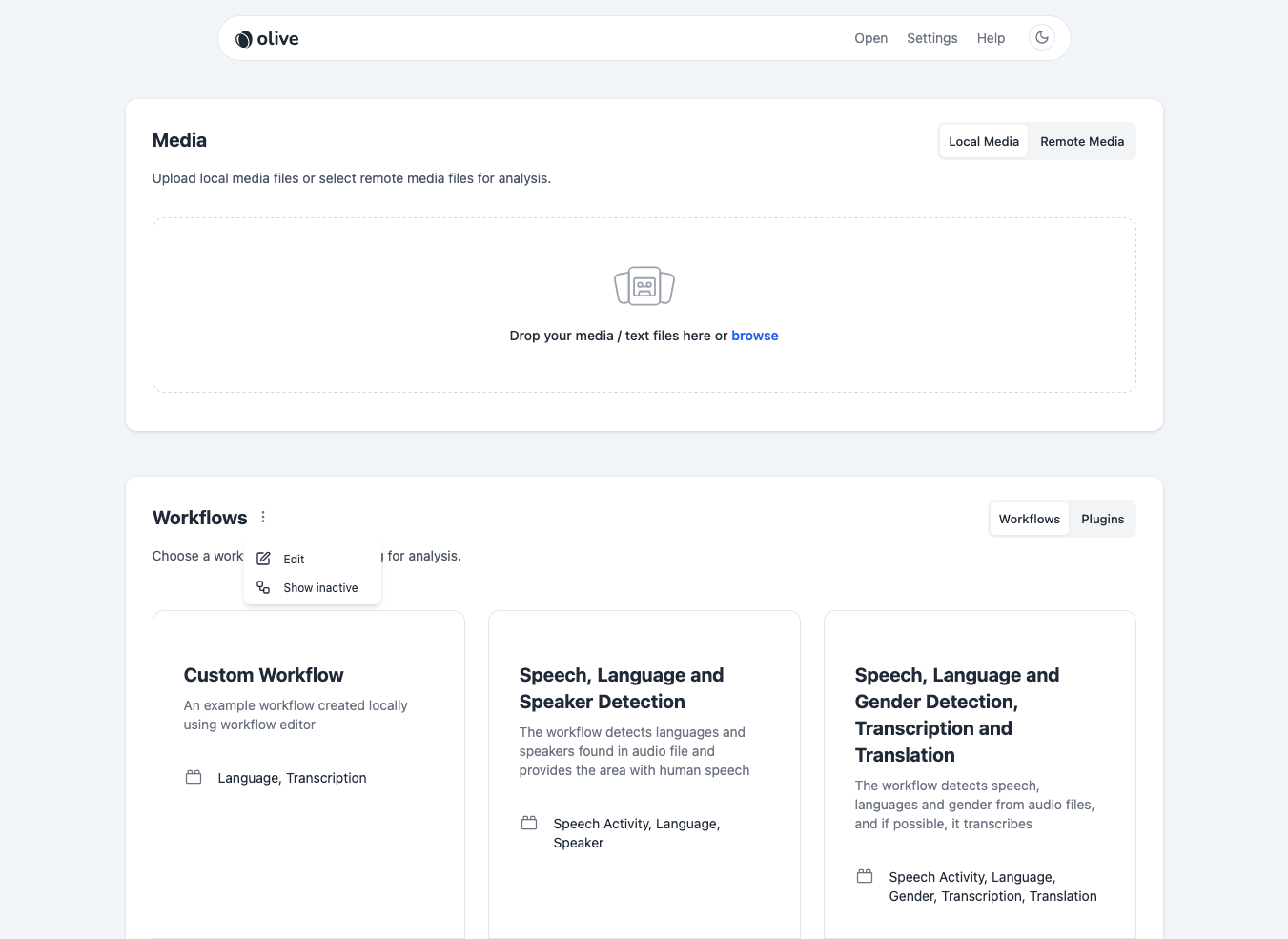 Workflow Builder Edit