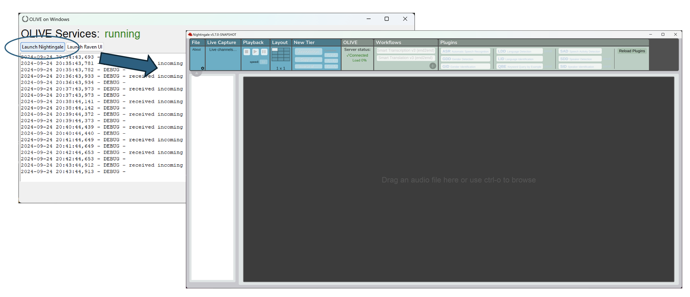 Windows Launcher - Nightingale