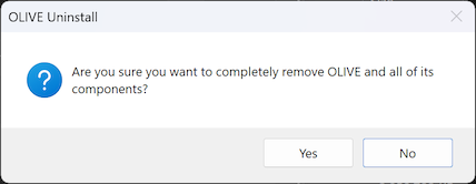 Windows Uninstall - Are You Sure?